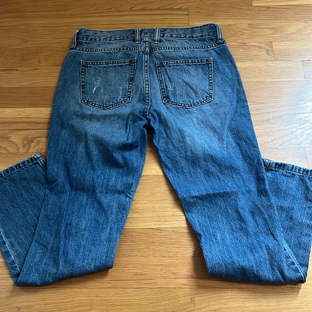 Banana Republic boyfriend distressed jeans 00 petite - Picture 7 of 8